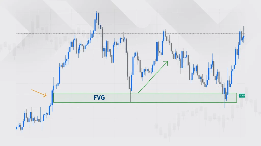 نقش نقدینگی در پر شدن FVG